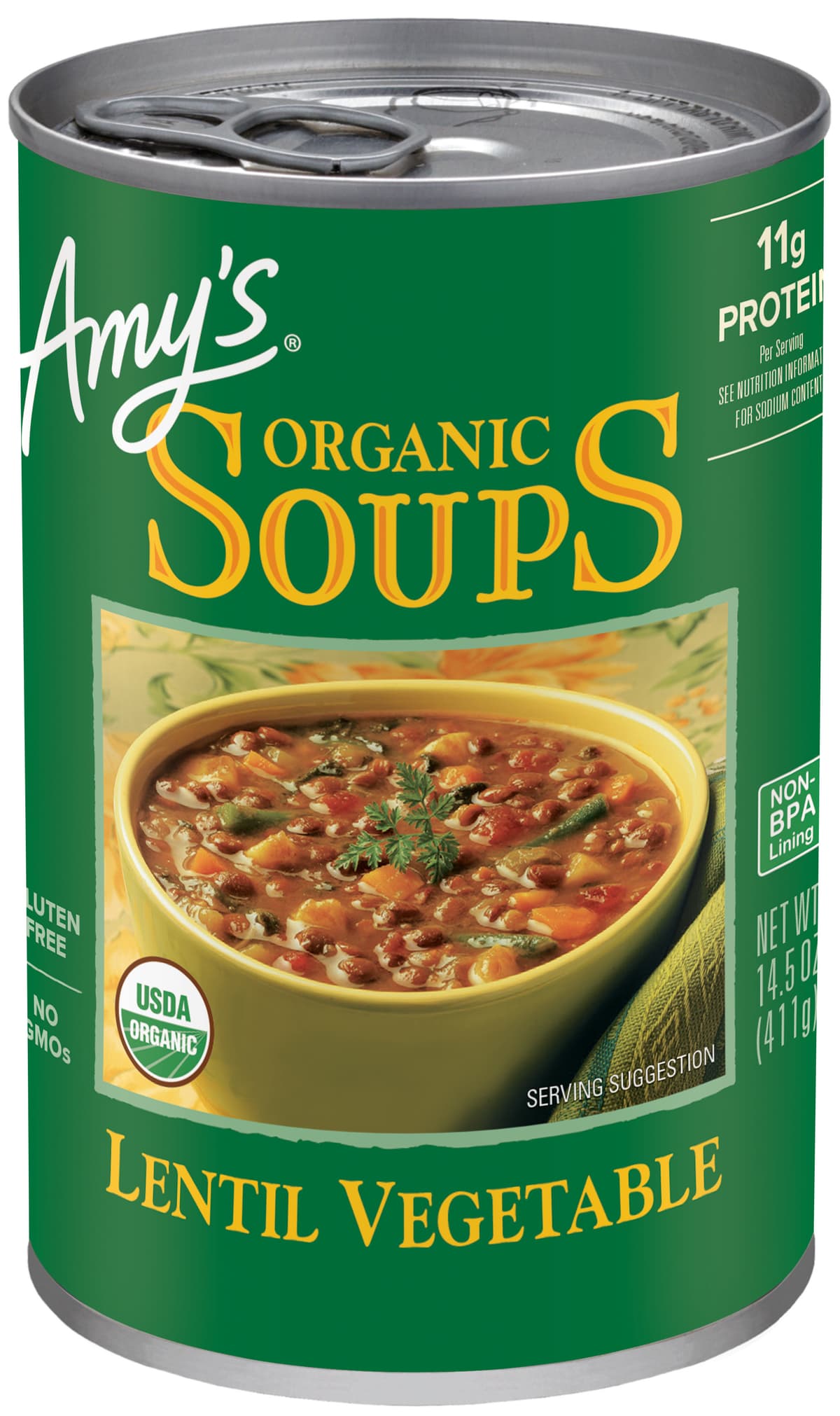 Lentil Vegetable Organic Soups