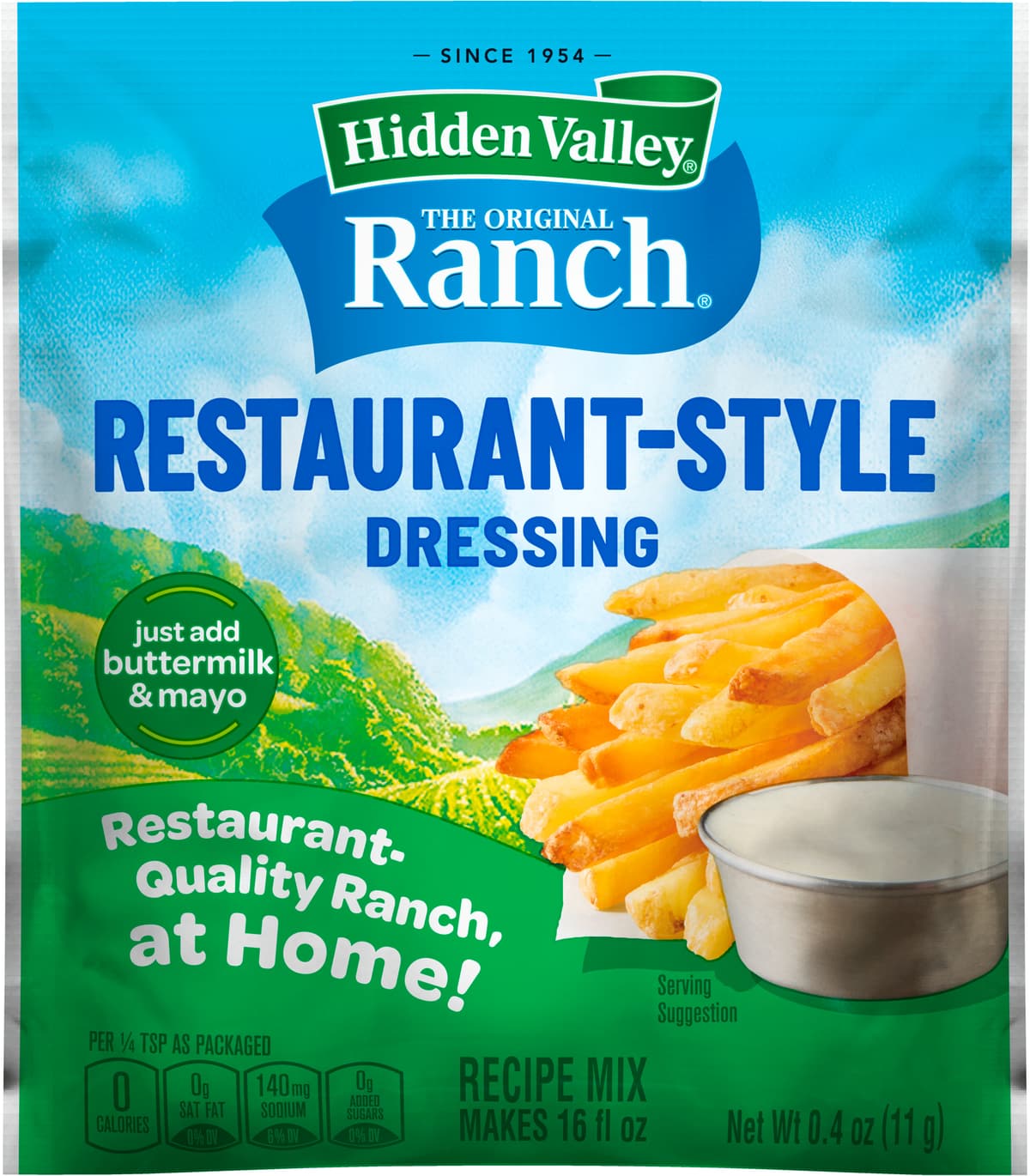 Salad Dressing & Seasoning Mix, Buttermilk Recipe