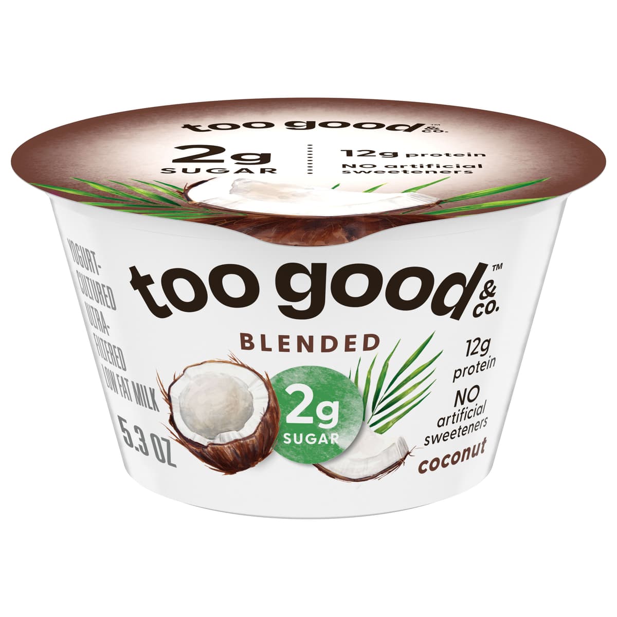 Coconut Flavored Lowfat Greek Yogurt
