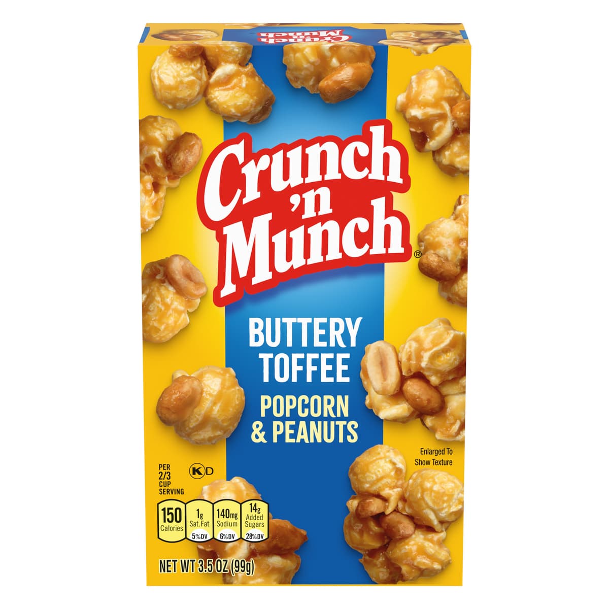 Crunch 'N Munch, Popcorn with Peanuts, Buttery Toffee
