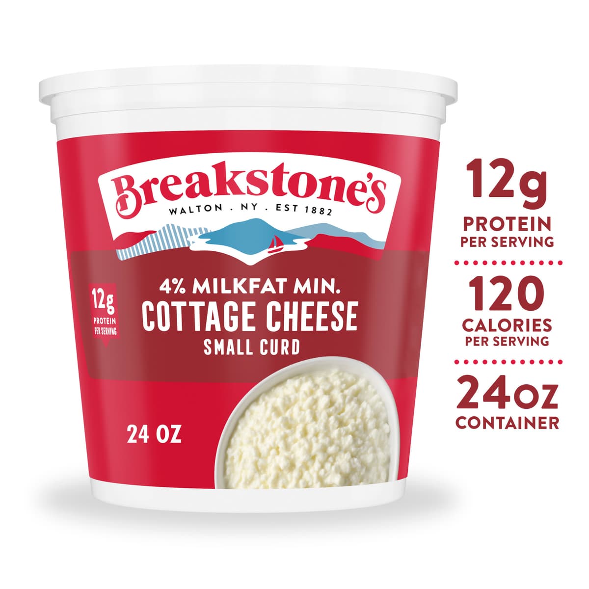Breakstone's Small Curd Cottage Cheese with 4% Milkfat