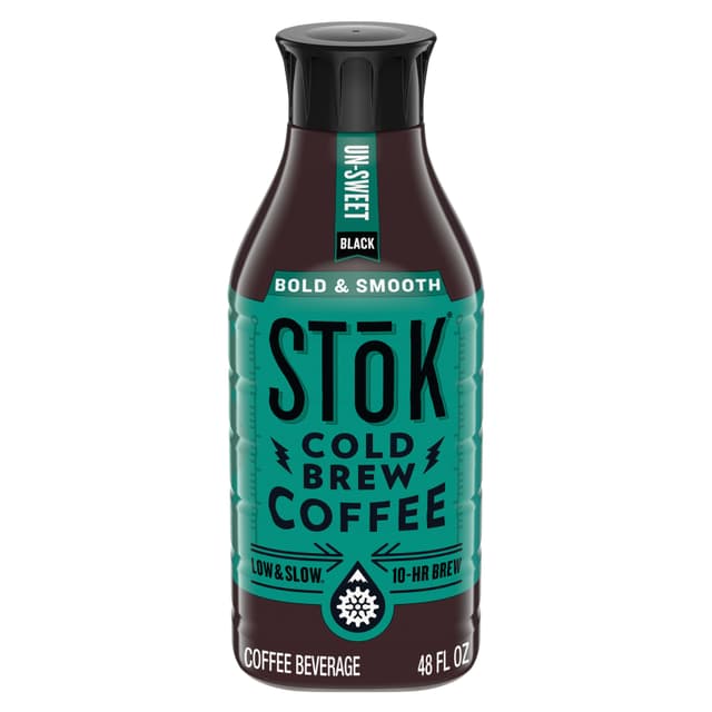 Un-Sweet Black Bold & Smooth Cold Brew Coffee Beverage