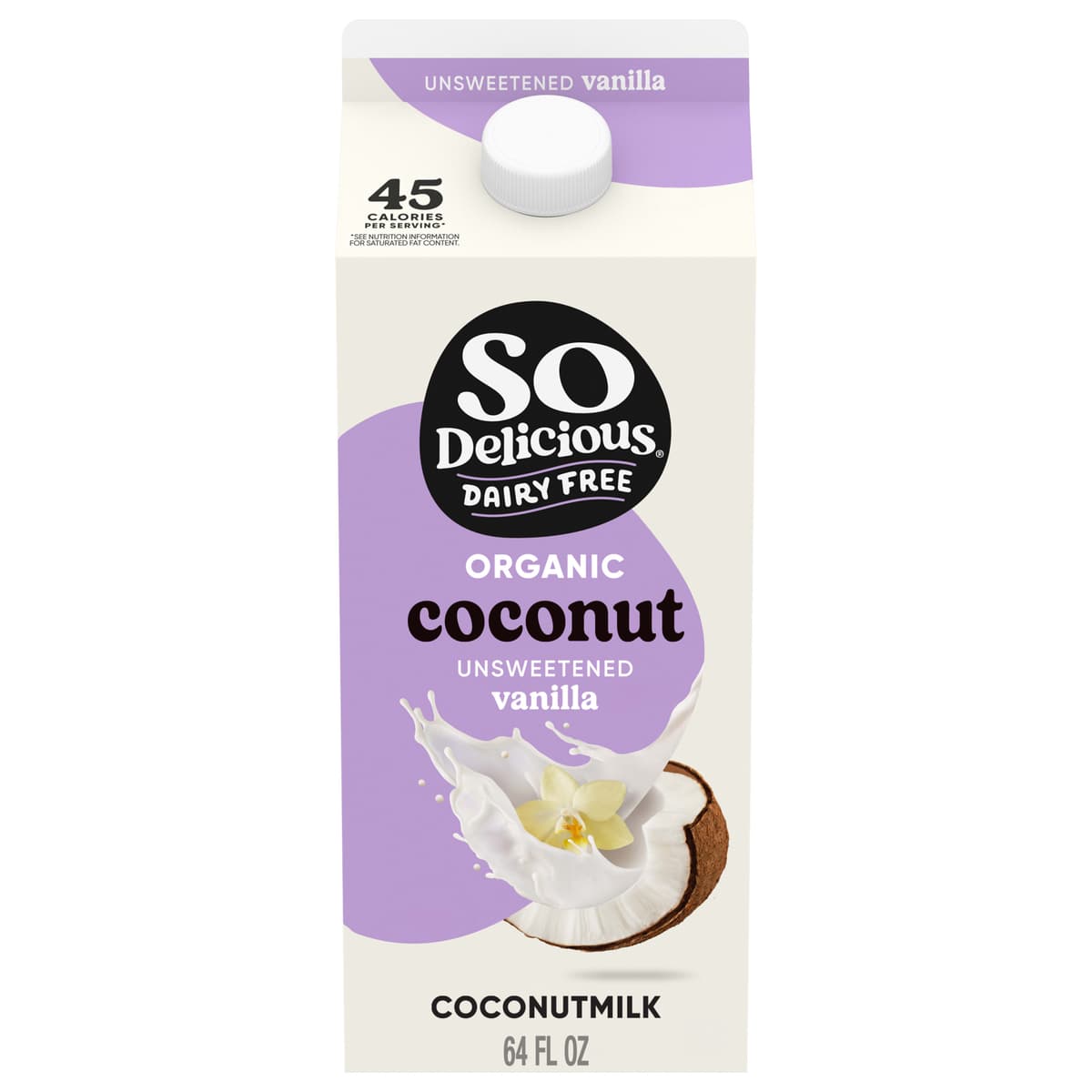 Unsweetened Vanilla Organic Coconut Milk