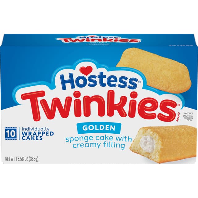 Golden Sponge Cake With Creamy Filling