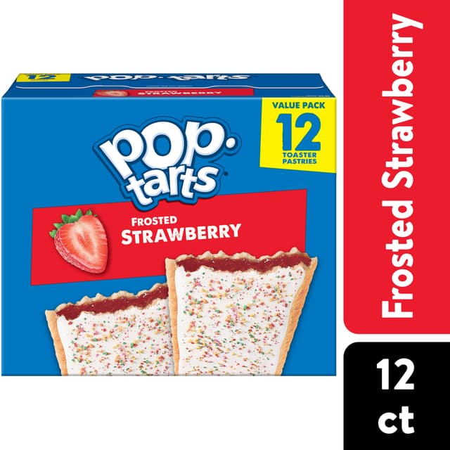 Frosted Strawberry Toaster Pastries