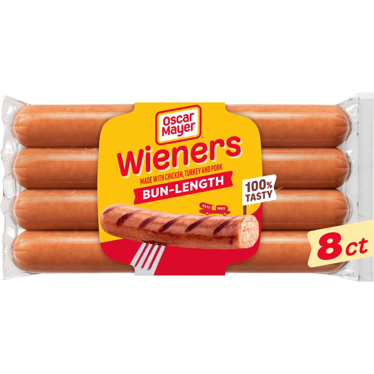 Uncured Bun-Length Wieners