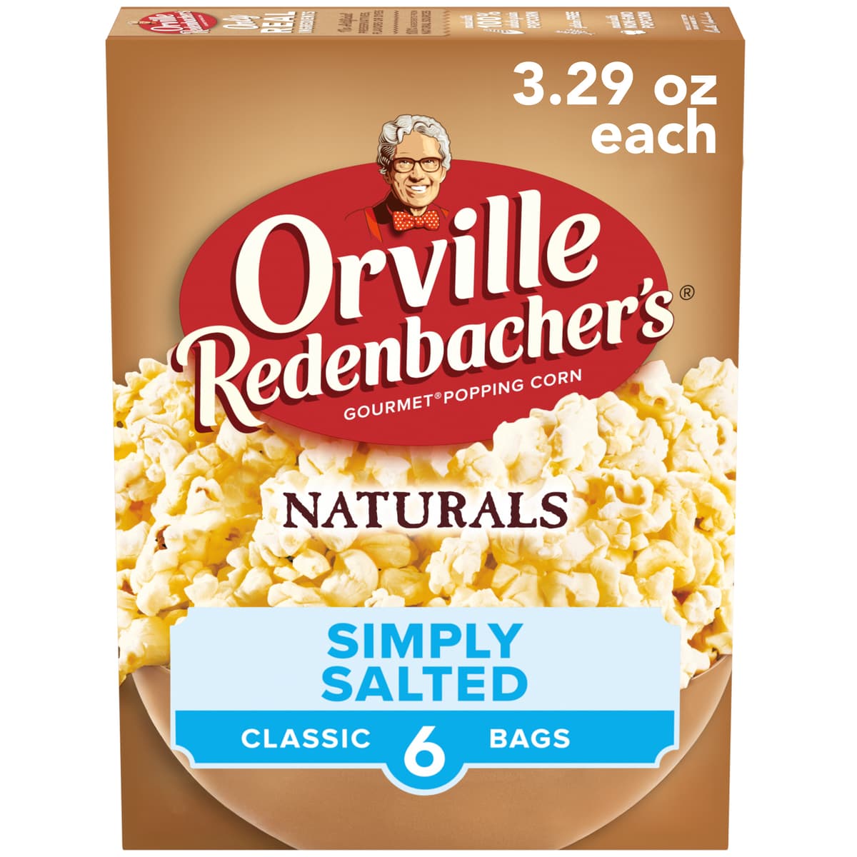 Naturals Simply Salted Gourmet Microwave Popping Corn