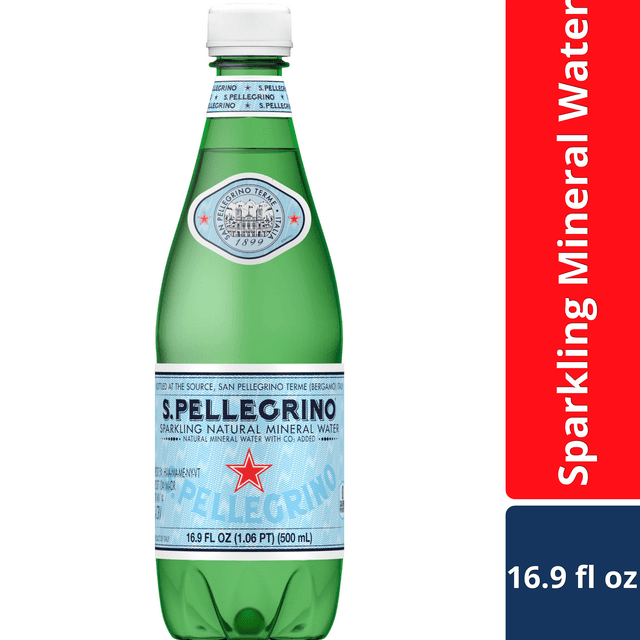 SPARKLING NATURAL MINERAL WATER WITH NATURAL CO2 ADDED