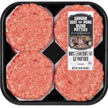 Ground Beef and Pork Blend Patties