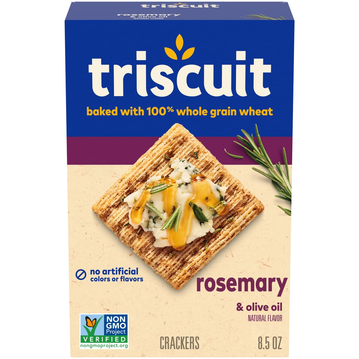 Rosemary & Olive Oil Flavor Crackers