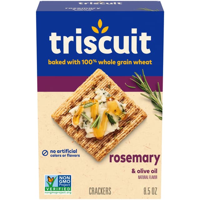 Rosemary & Olive Oil Flavor Crackers