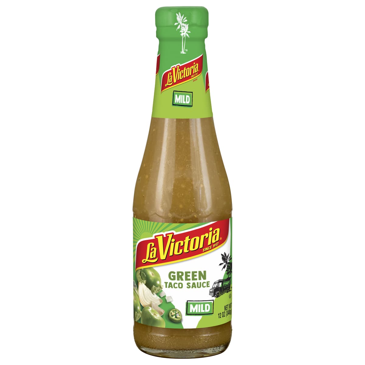 MILD GREEN TACO SAUCE, MILD