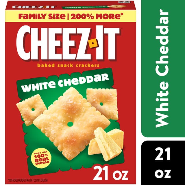 White Cheddar Baked Snack Crackers