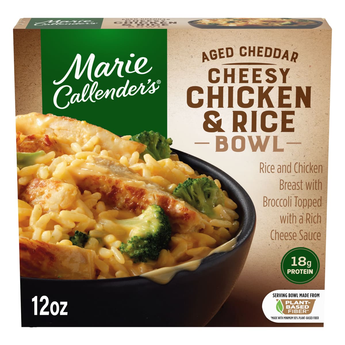 Marie Callender's Age Cheddar Cheesy Chicken & Rice Bowl