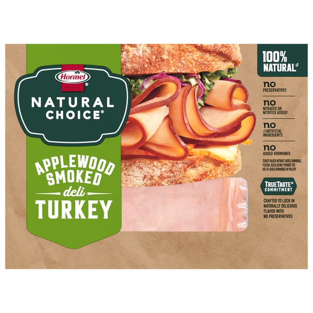 100% Natural Applewood Smoked Deli Turkey