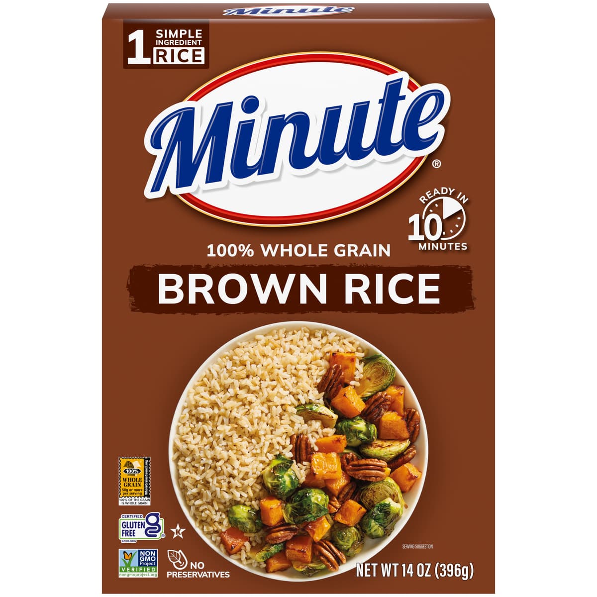 100% Whole Grain Brown Rice