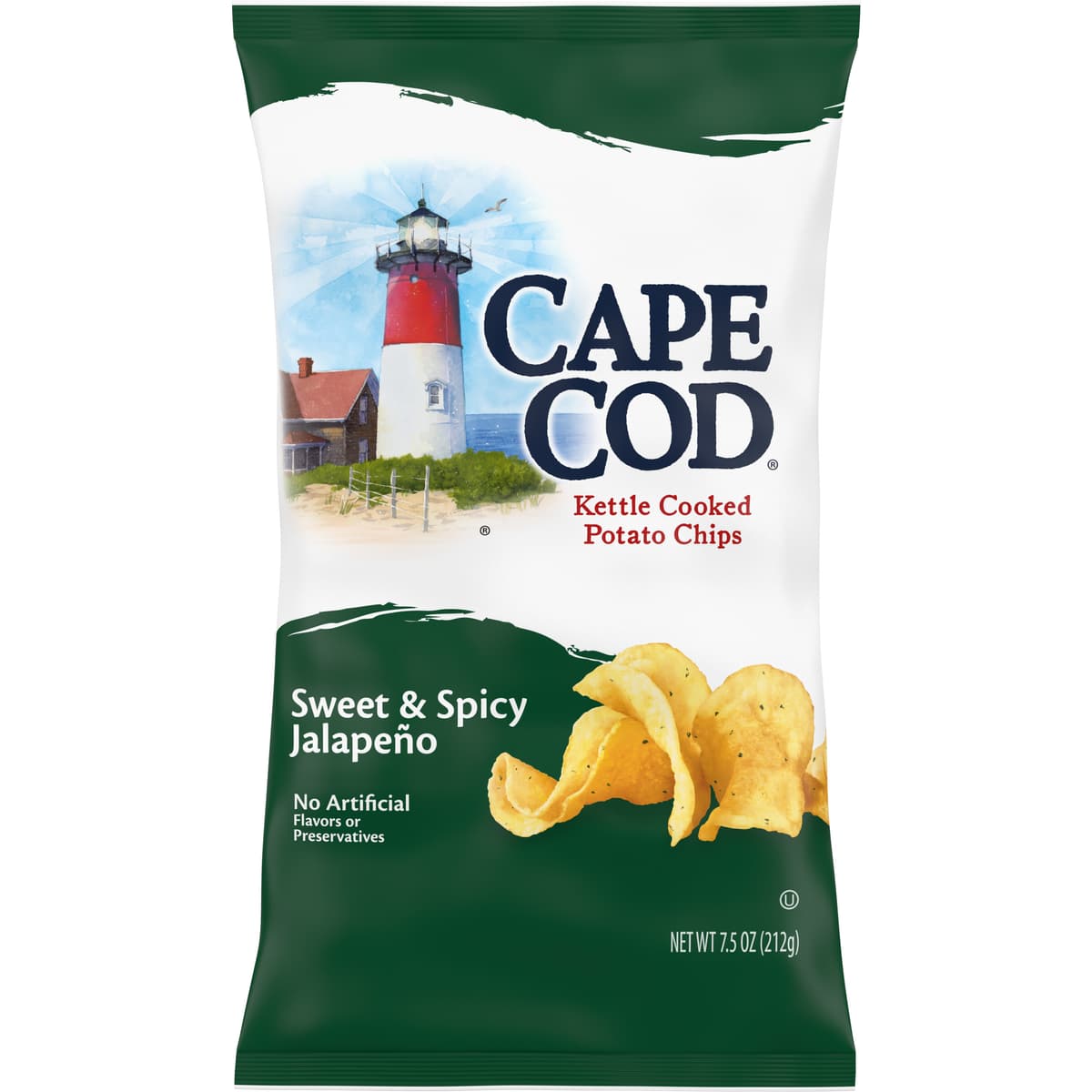 Cape Cod Kettle Cooked Sweet & Spicy Jalapeno Potato Chips