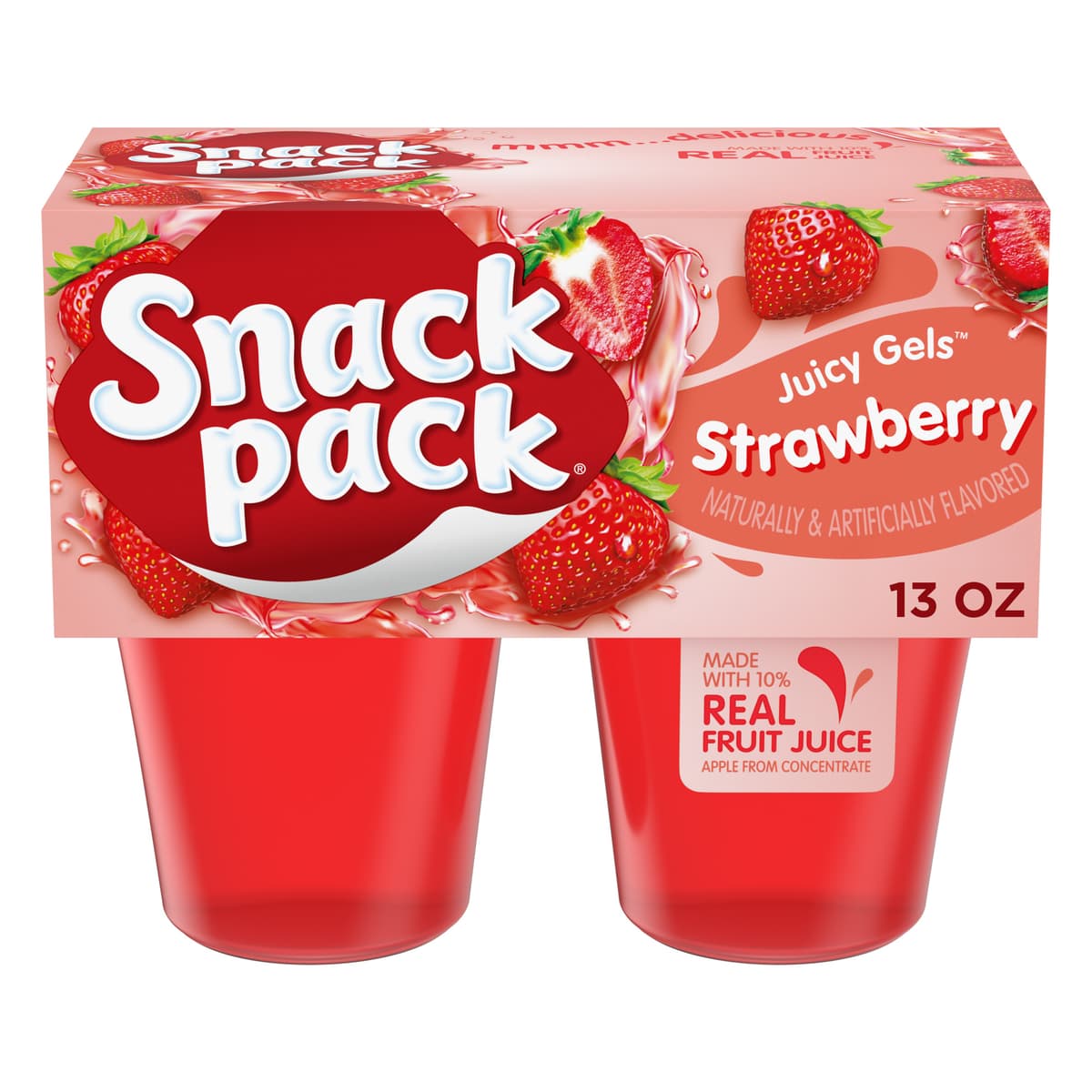 Strawberry Gel Snack