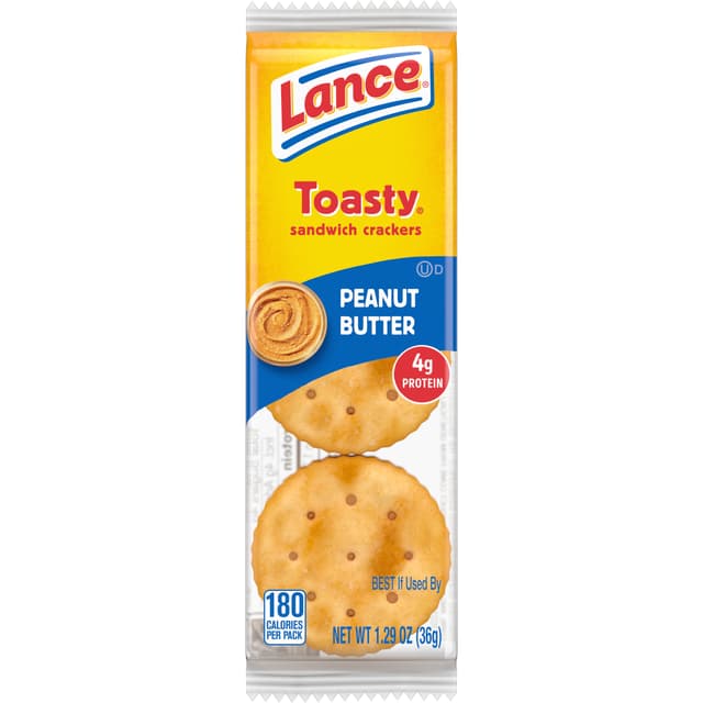 Peanut Butter Toasty Sandwich Crackers